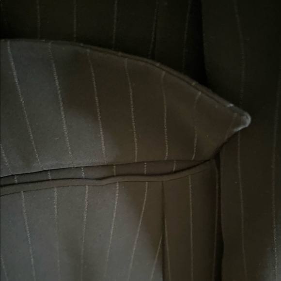 Armani Collezioni black one button blazer-16 - Picture 12 of 16